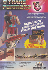 W21 - GIG Giocattoli TRANSFORMERS   - Pubblicita Advertising Anni 90