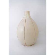 Grande vaso da terra crema - Höganäs Andersson & Johansson - Erik Ivarsson