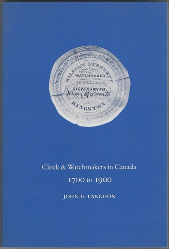 Canadian clock watch makers - clock, &