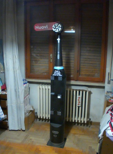 Spazzolino esposizione - da,