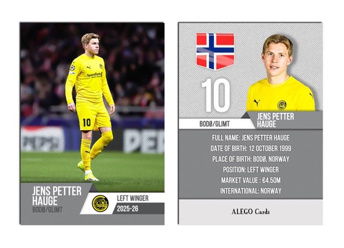 Carte alego jens petter - *,