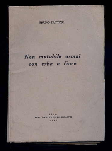 Libro non mutabile - non,