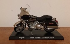 Modellino Moto Maisto Harley Davidson 1998 FLHT Electra Glide Scala 1:18