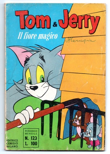 Tom jerry 123 editrice - tom, n.123