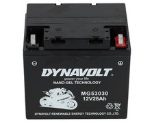 Batteria Moto Dynavolt NanoGel 12V Adatto a Bmw R 80 GS Basic 247E 1996-1996
