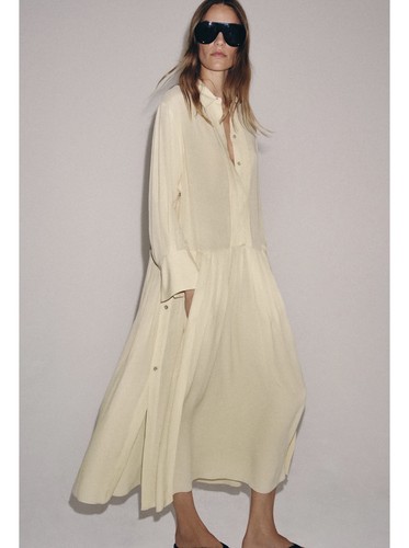 Abito camicia floreale zara - abito,