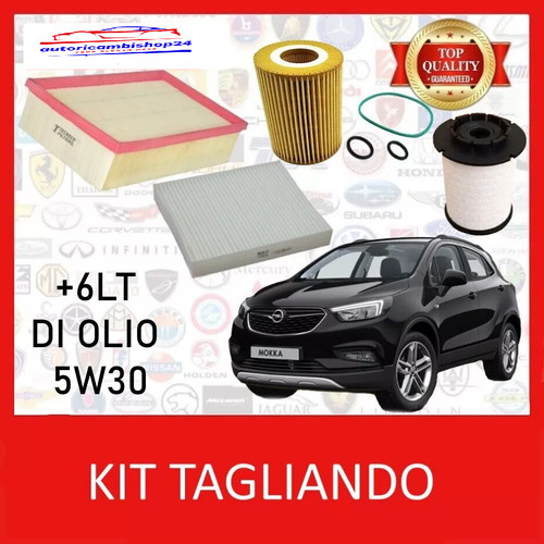 Kit tagliando filtri - filtri, 6lt