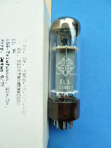 Tubo el34 telefunken testato - telefunken,