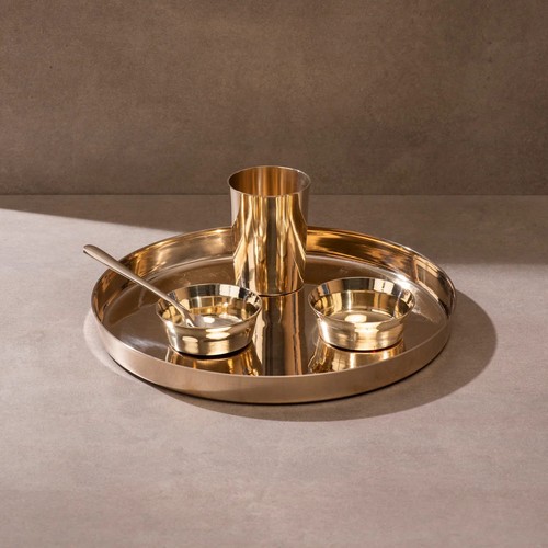 Kansa set pranzo thaali - set,