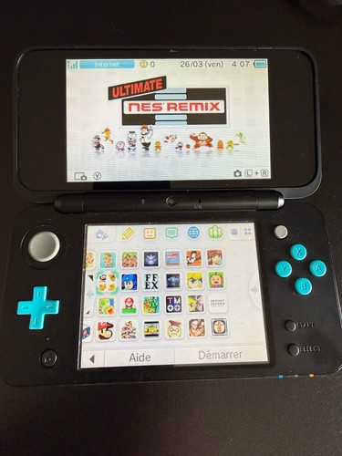 Nintendo 2ds bleu noir - nintendo,