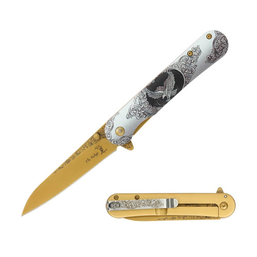 Coltello molla elk ridge - 8",