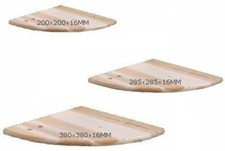 Scaffale angolare in legno