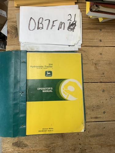 John deere 314 trattore - john,