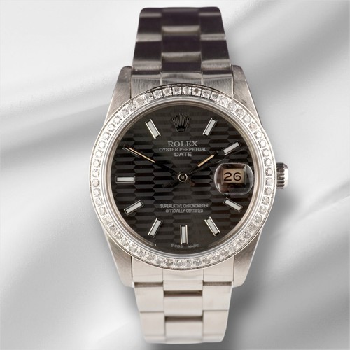 Rolex date 34mm donna 5ct - donna, 1.5ct