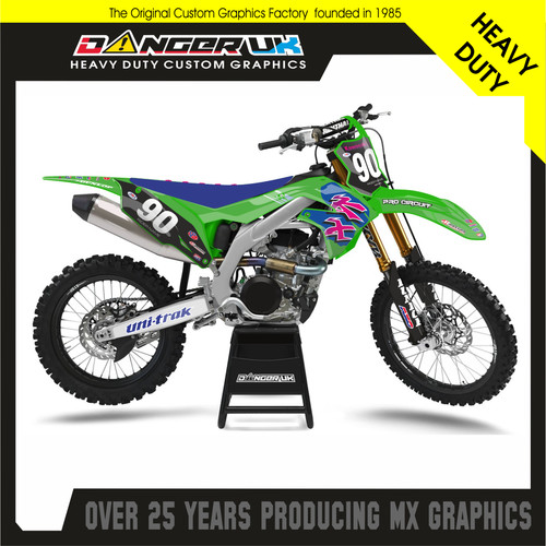 Grafica kawasaki kxf - grafica, mx