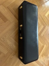 custodia sax baritono LA Come NUOVA in pelle con chiavi