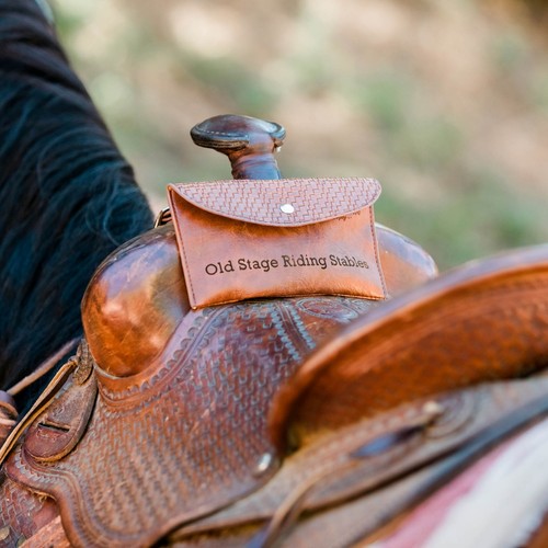 Personalized saddle pouch - saddle,
