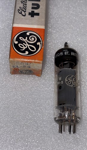 Mullard label 6bq5 - ge, 6bq5/el84