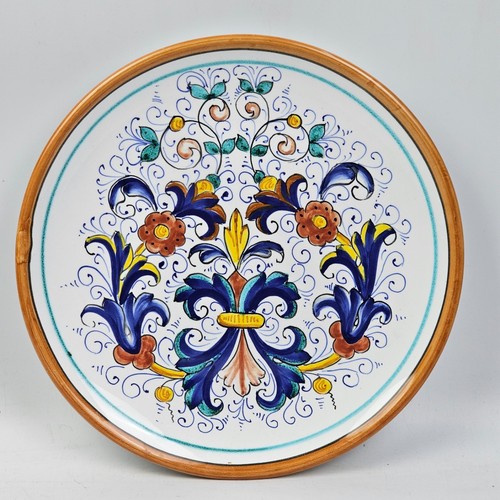 Piatto ceramica deruta - piatto,