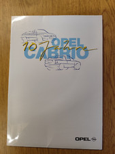 10 anni OPEL Cabrio cartella