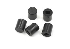 5x CAPPUCCIO PULSANTE 6x7mm