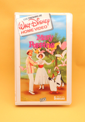 Vhs mary poppins - k7,