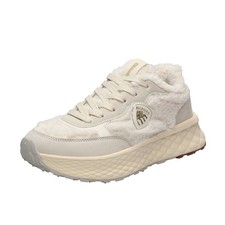 Blauer Sneakers Con Platform