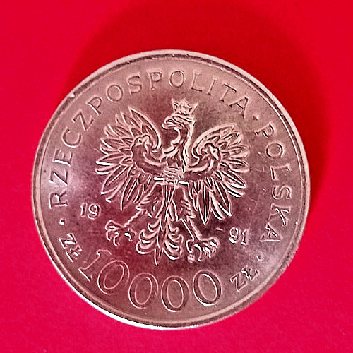 Moneta commemorativa polonia - commemorativa,
