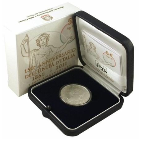 Italia euro argento - nl*, 5