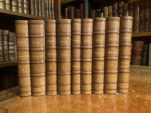 Oeuvres goethe mémoires - goethe.,