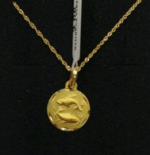 Pendente Con Catenina Oro 18K