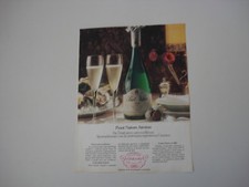 advertising Pubblicità 1981 SPUMANTE PINOT NATURE ATESINO CINZANO