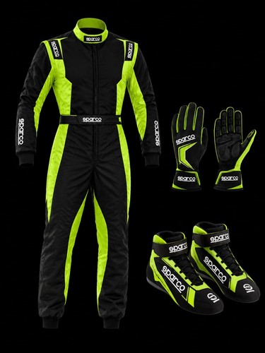 Set tuta corsa kart - tuta, go