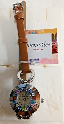 Murrina veneziana orologio - murrina,