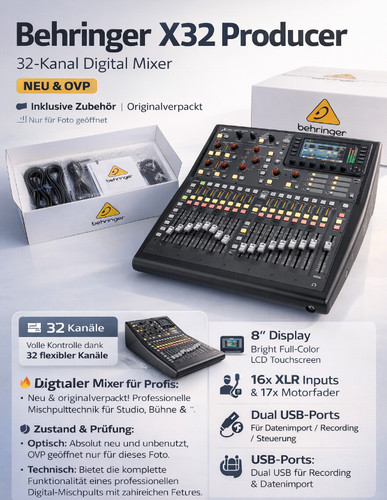 Behringer x32 producer - behringer,