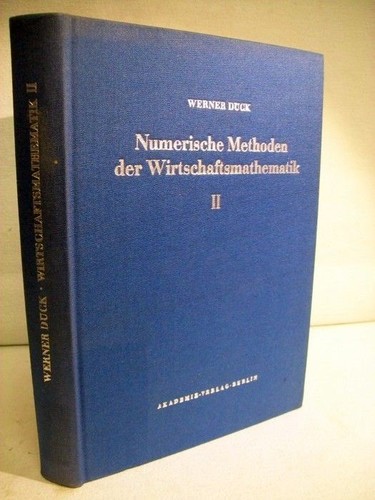 Numerische methoden der - methoden,