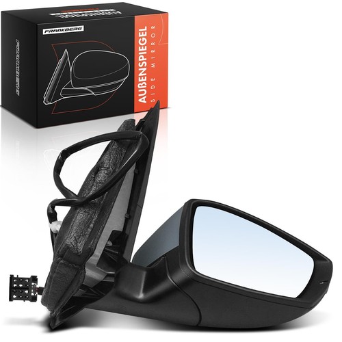 Specchietto grigio convesso - specchietto, dx