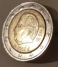 Moneta euro rara di re - moneta,