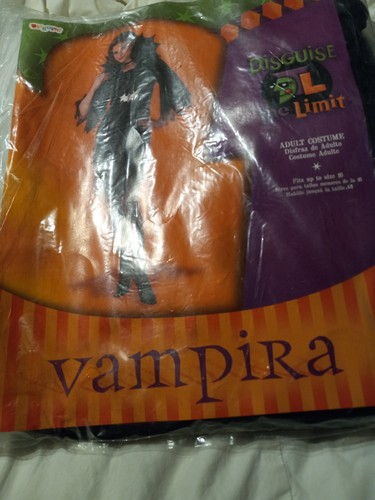 Vampira costume sz 16 - costume, to