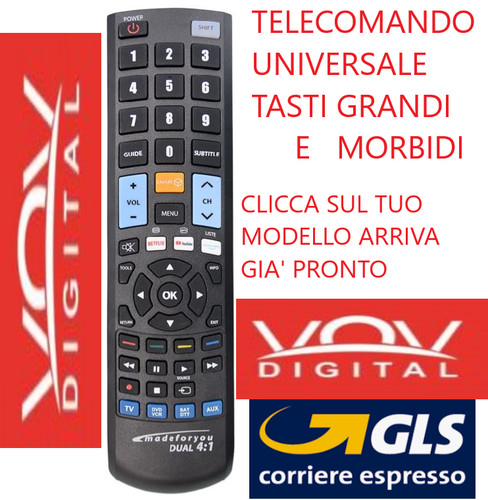 Telecomando universale vov - ,