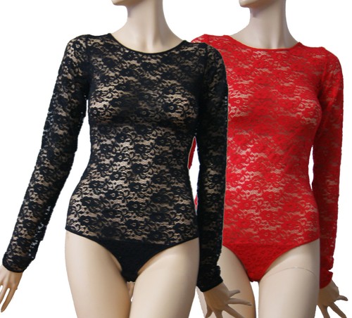 Body donna manica lunga