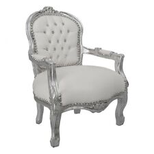 Poltrona con braccioli barocco