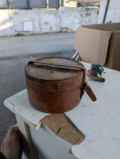 Vintage Borsa Rotonda in Pelle antica rara colleziOne