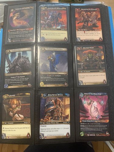 World warcraft tcg - world,