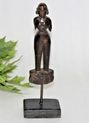 Antico legno donna lady - antico, di