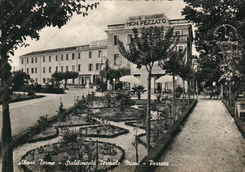 1958 abano terme - terme, stabilimento