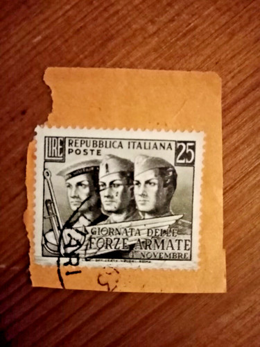 Francobollo italia 1952 - francobollo,