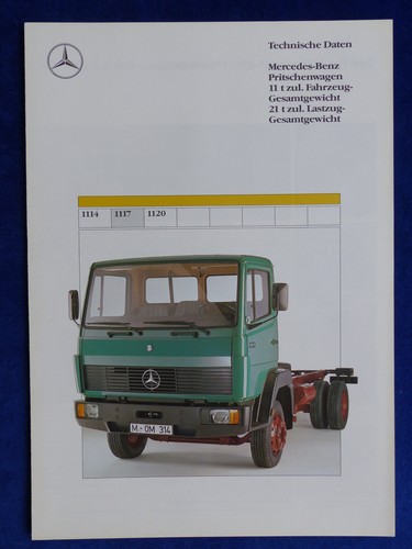 Mercedes benz camion - camion, pianale