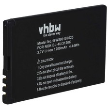 Batería para Nokia Asha 311 305 1200mAh 3,7V