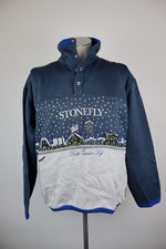 LOTTO FELPA MAGLIA STONEFLY UOMO Tg 46 SPORT MAN SWEATSHIRT CASUAL VINTAGE LOGO